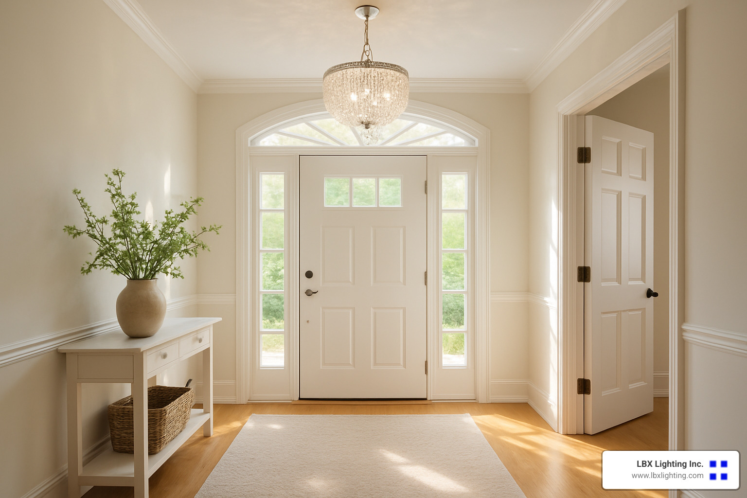 crystal pendant light in entryway - diy crystal pendant light