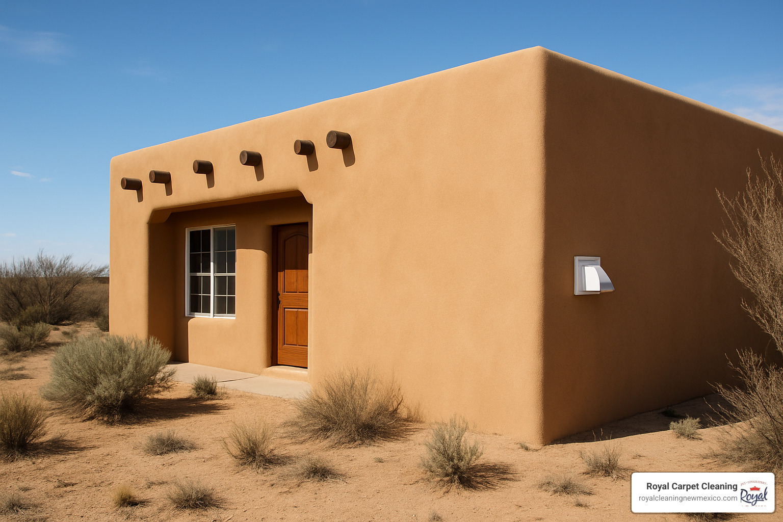 Albuquerque home with visible dryer vent - dryer vent cleaning albuquerque
