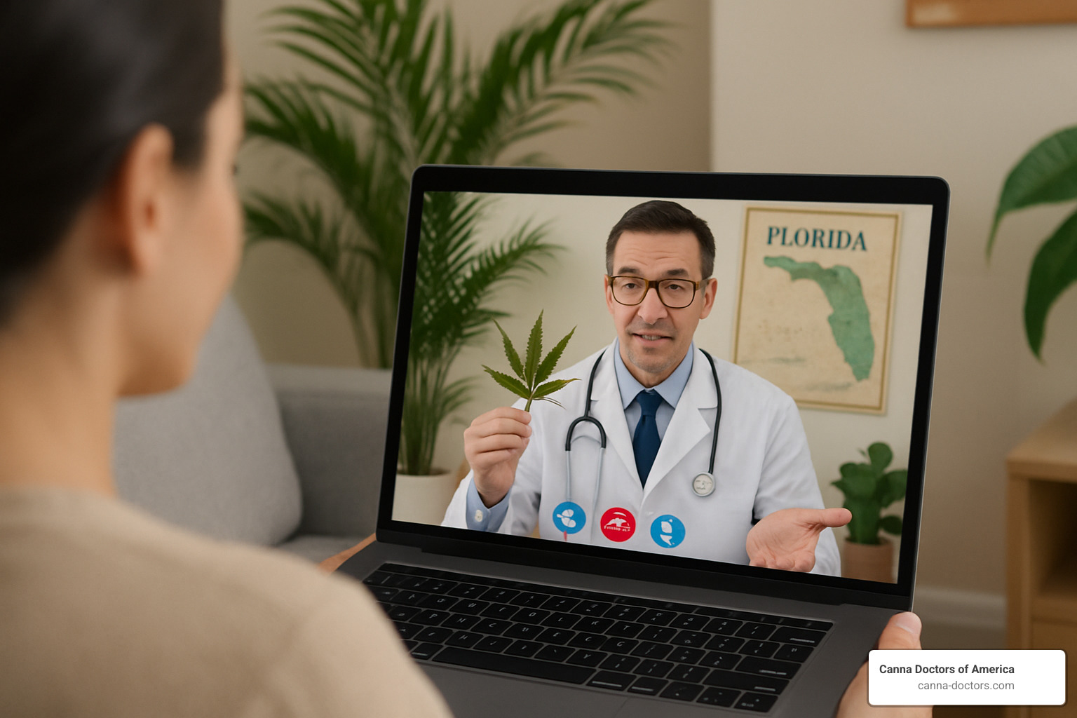 Telehealth session with Florida medical marijuana physician - Florida medical marijuana physician