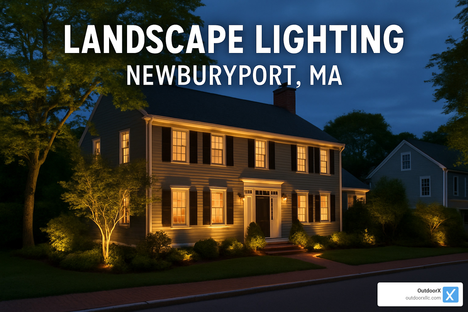smartphone controlling landscape lighting system - landscape lighting newburyport ma