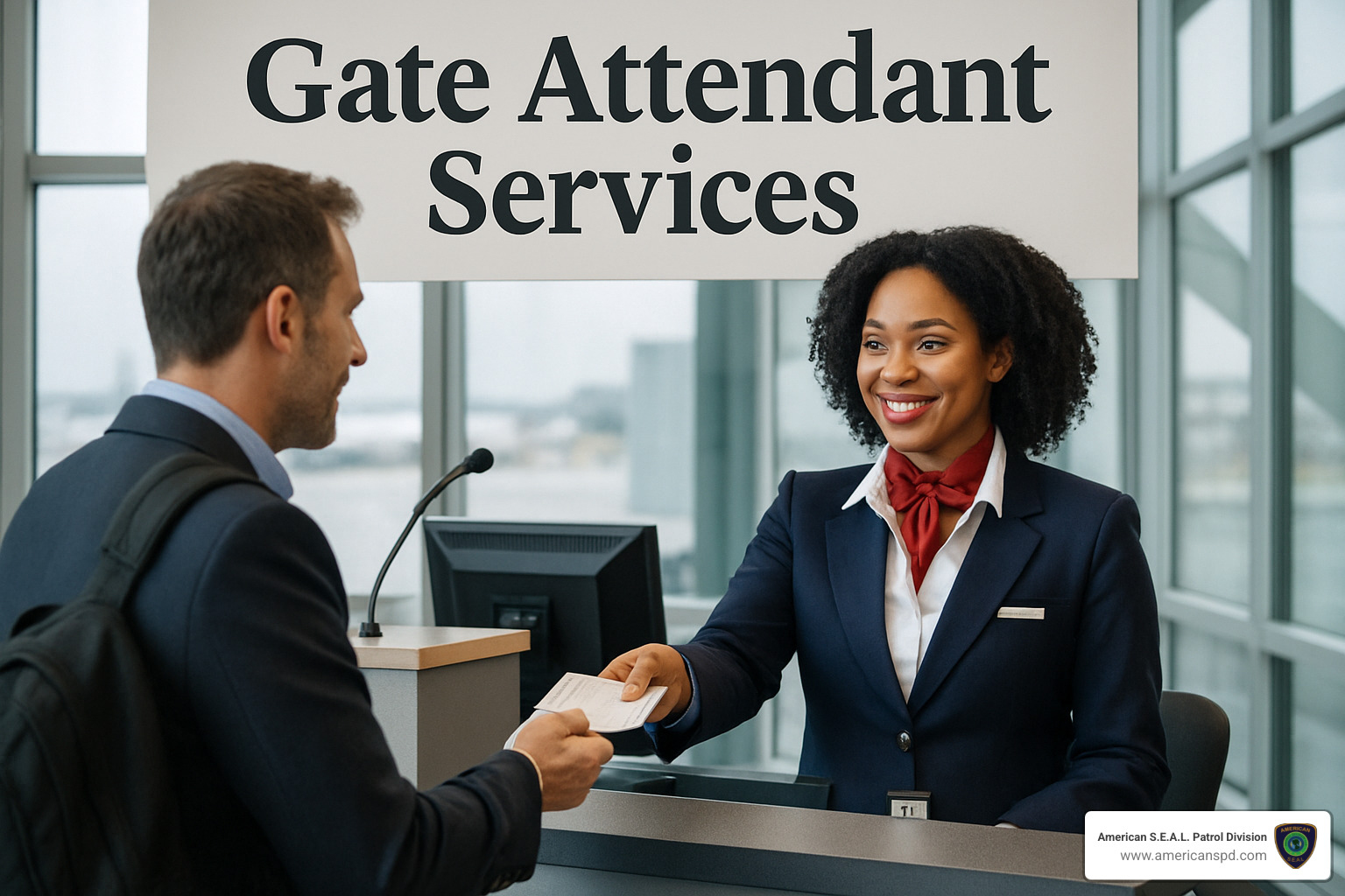 gated community entrance with gate attendant - Gate attendant services