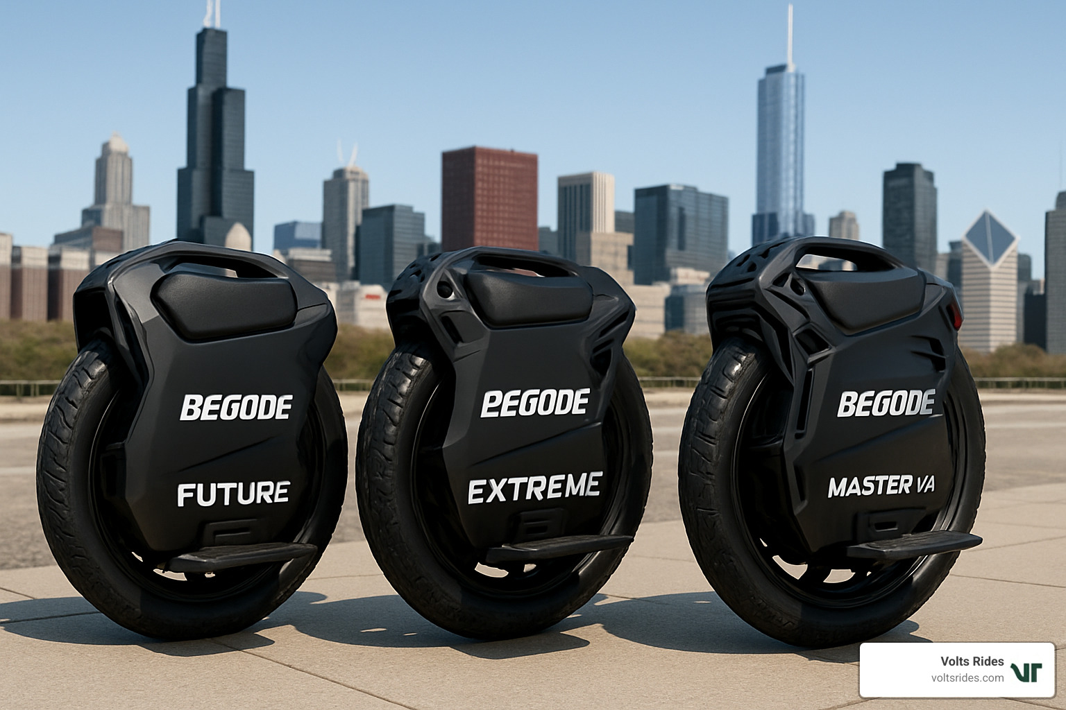 Begode 2024 lineup of electric unicycles - begode