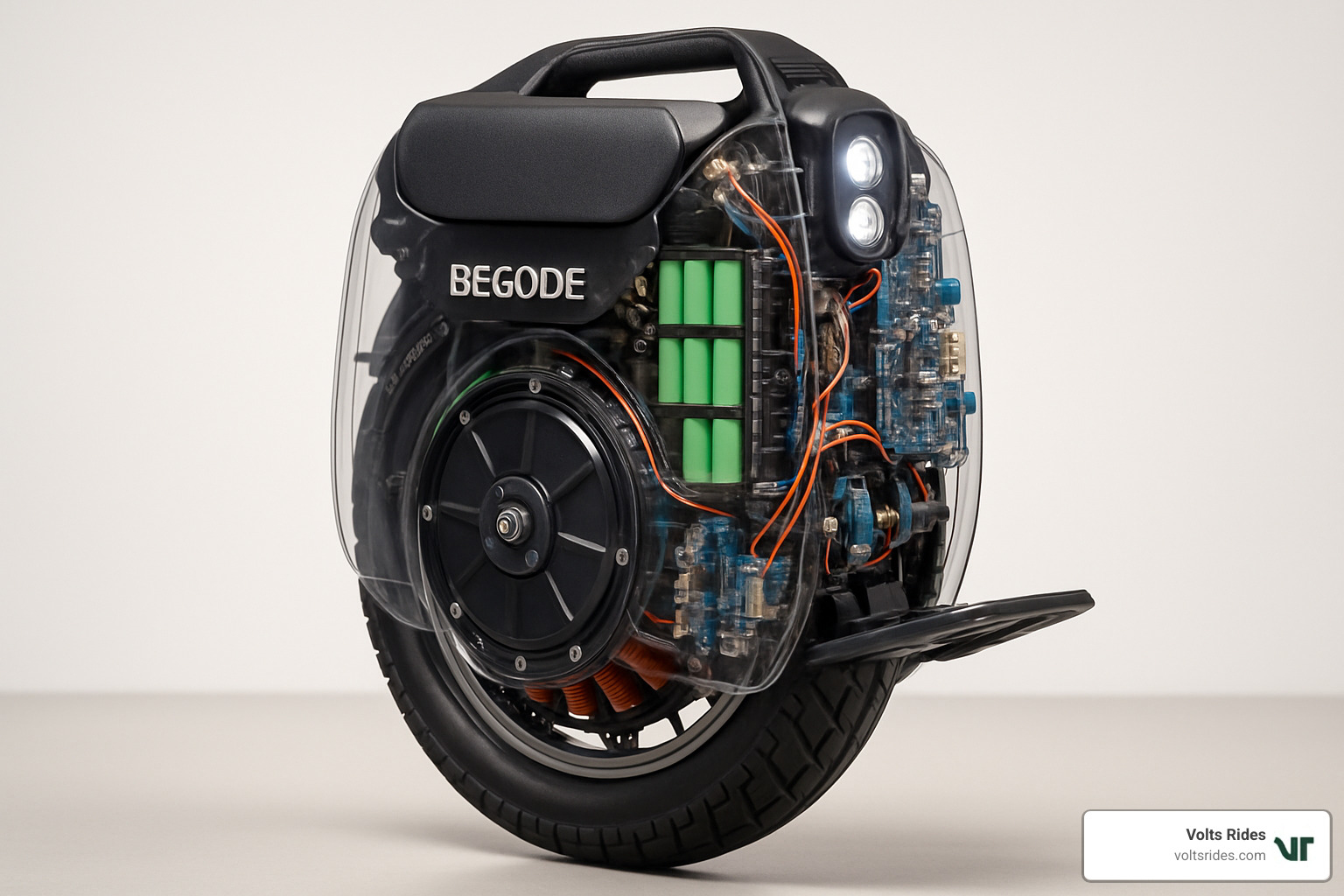 Begode electric unicycle internal components and technology - begode