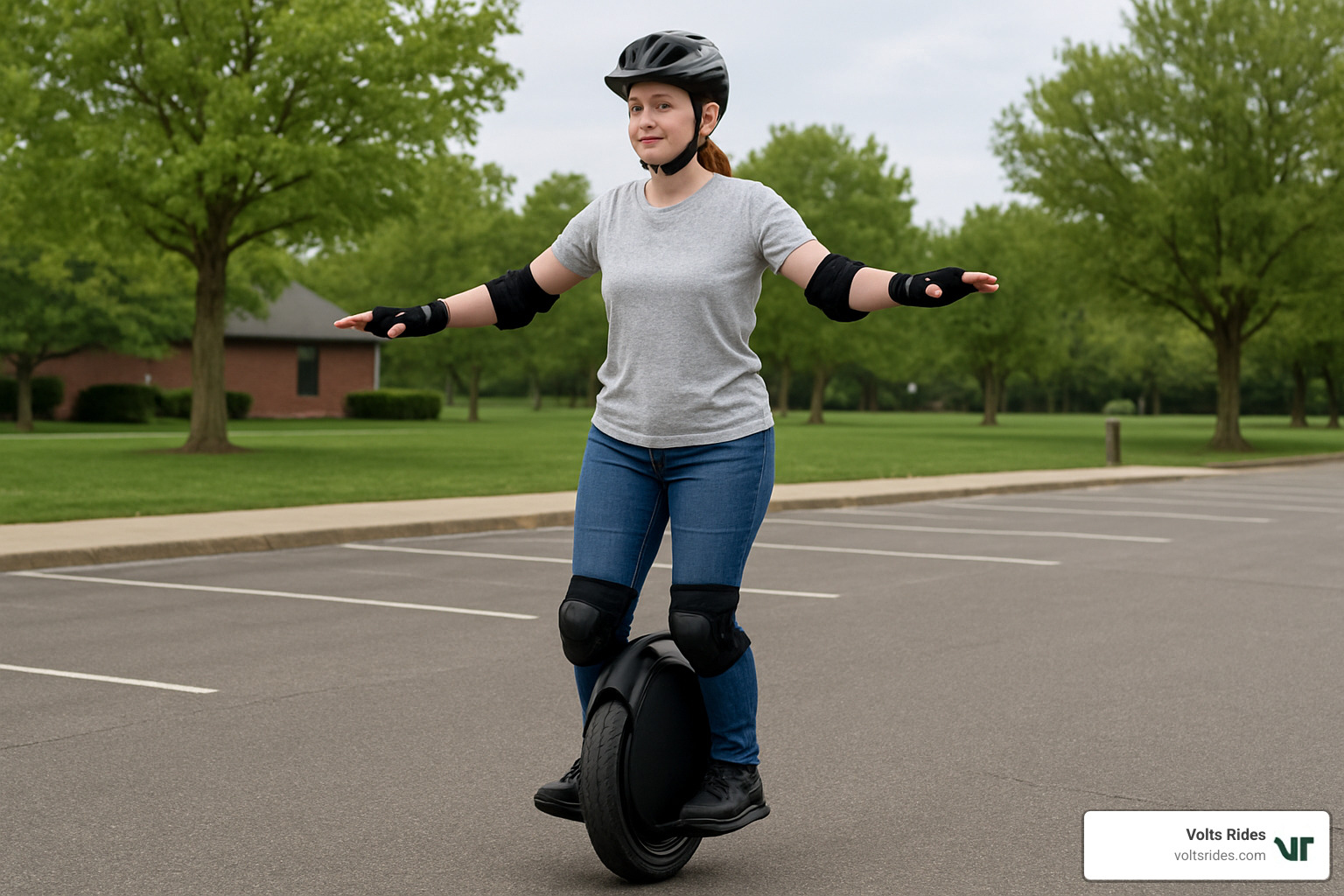beginner stance on electric unicycle - electric unicycles