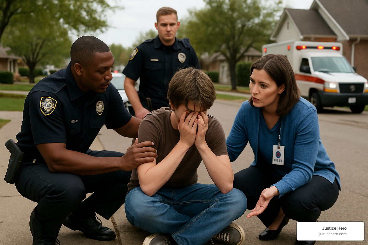 crisis intervention team responding to youth in distress - behavioral centers for youth near me