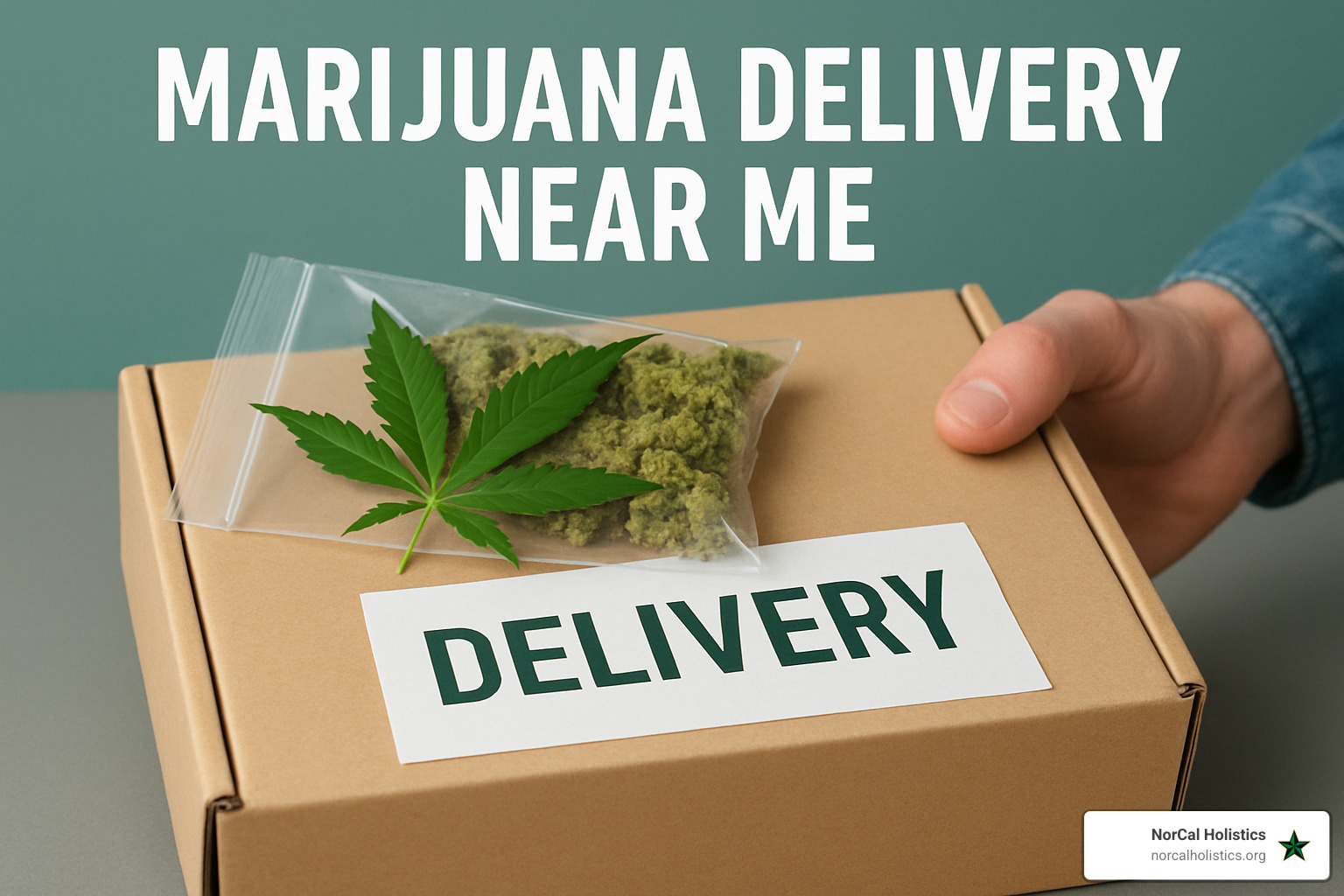 smartphone screen showing live cannabis delivery tracking with driver location and ETA - marijuana delivery near me