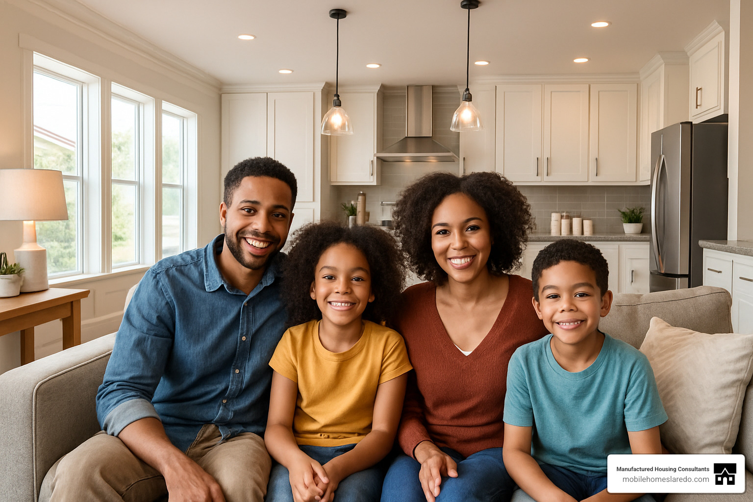 Family enjoying their new Fleetwood manufactured home - fleetwood housing Family enjoying their new Fleetwood manufactured home - fleetwood housing