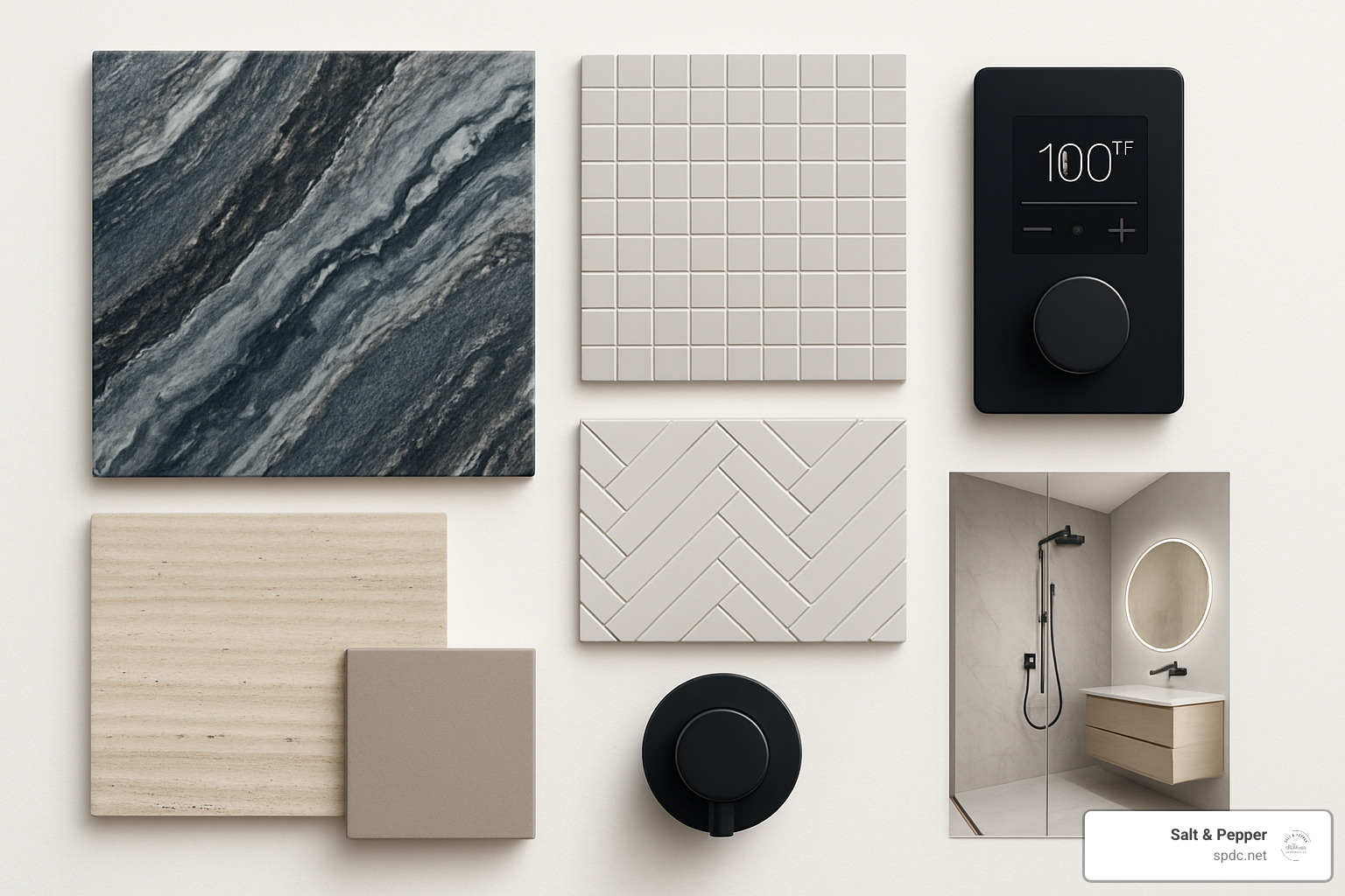 bathroom design trend mood board - bathroom designers