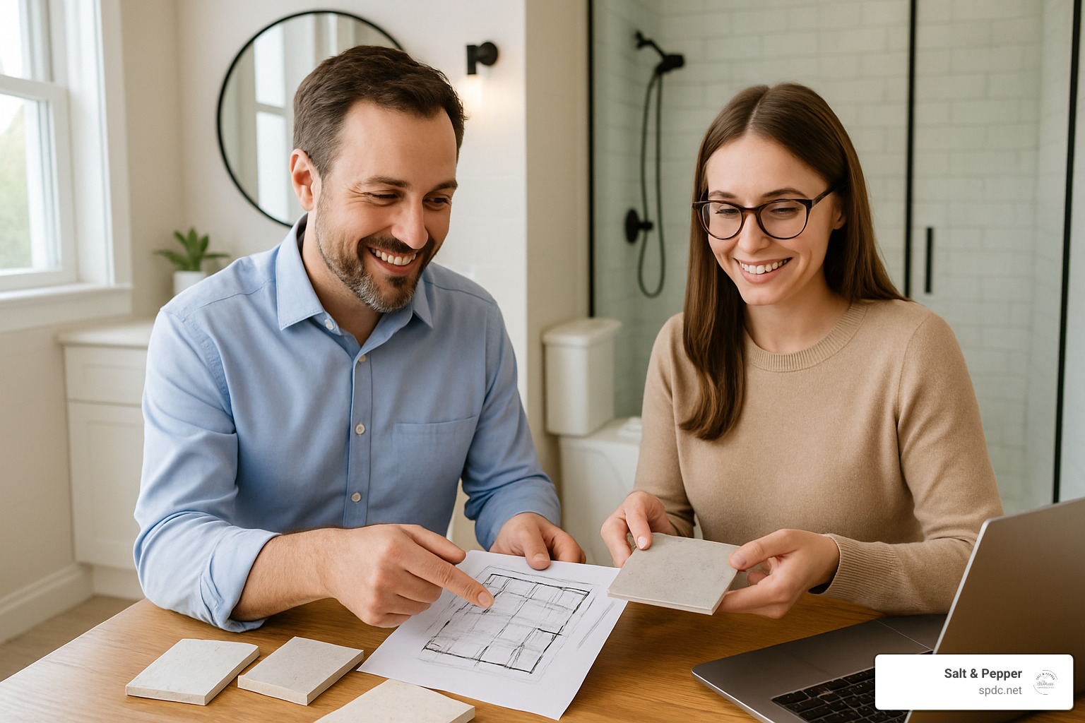 bathroom design consultation - bathroom designers