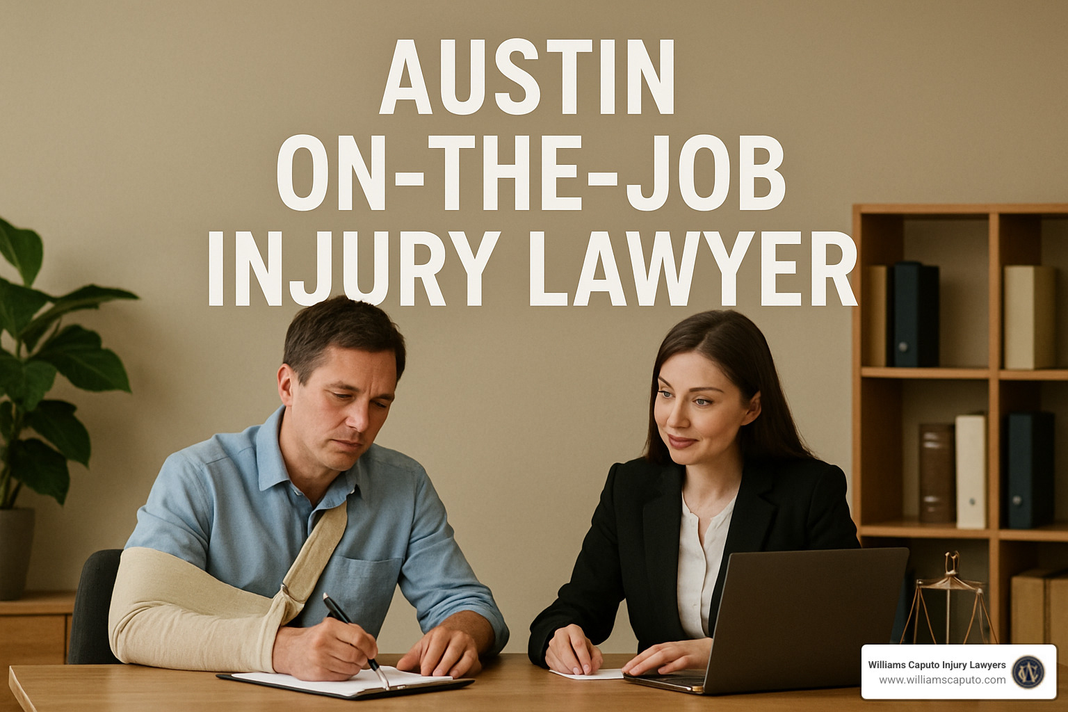 workplace accident report form being filled out - Austin on the job injury lawyer