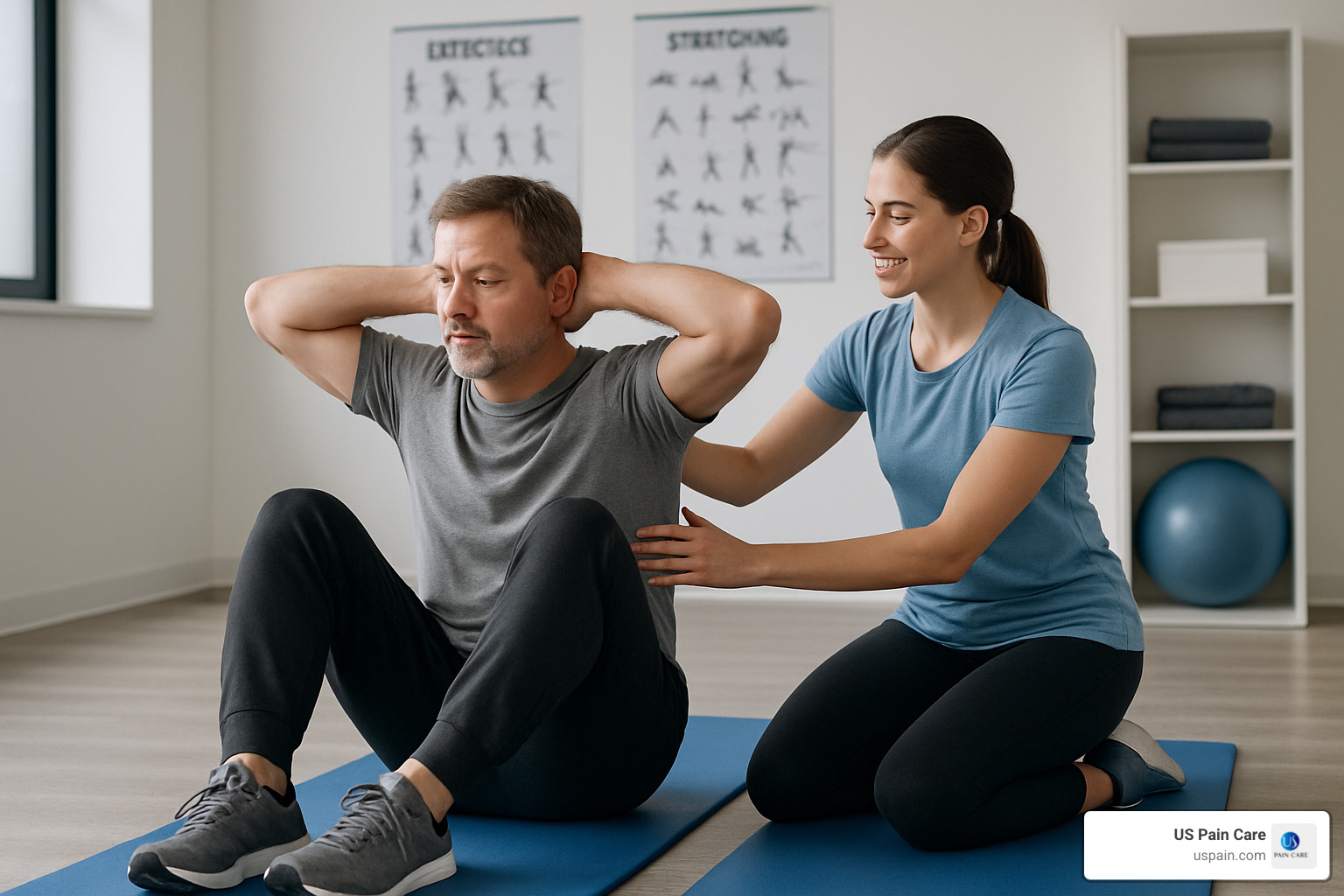 Physical therapy exercises for back pain - lumbar facet block injection