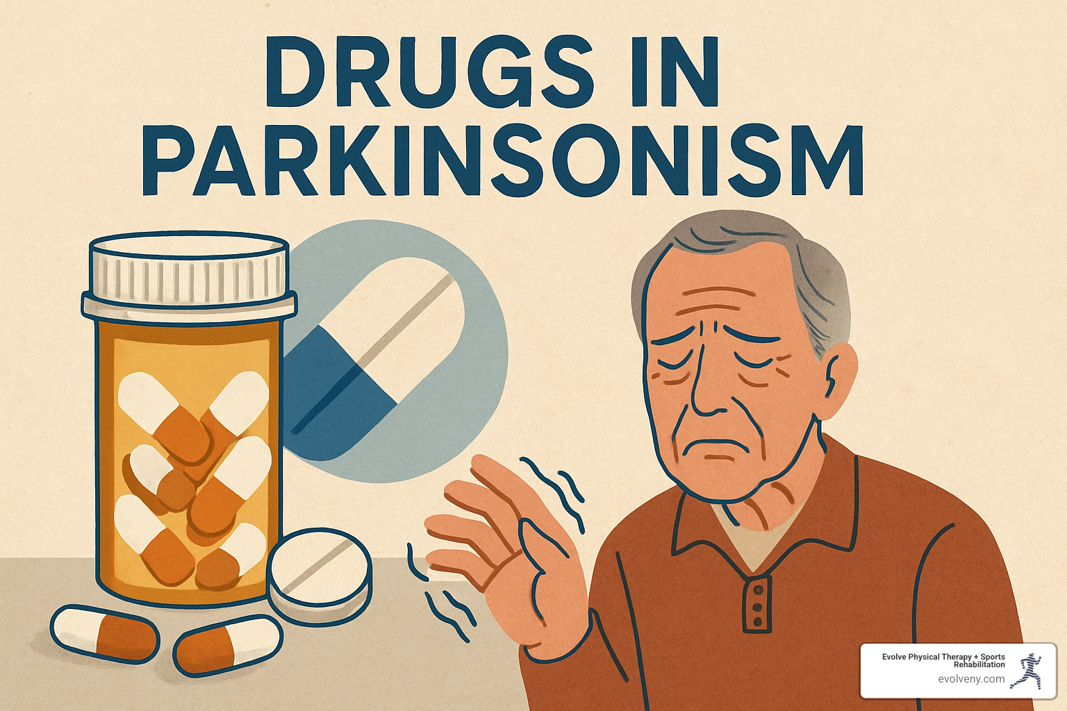 various medications used in parkinsonism - drugs in parkinsonism