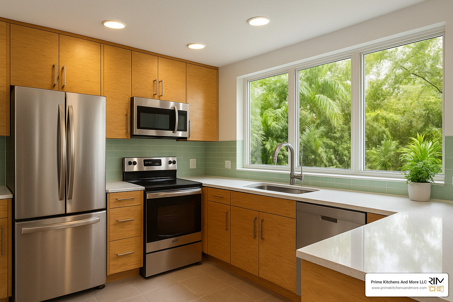 Energy-efficient kitchen with sustainable materials - kitchen remodeling cost orlando
