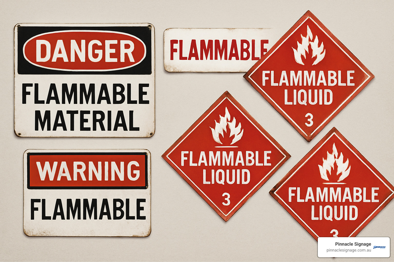 flammable warning signs product lineup - flammable warning signs