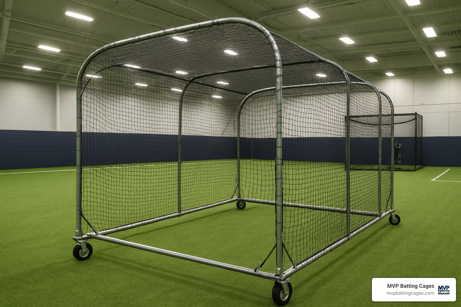 portable wheeled batting cage - baseball batting cages indoor
