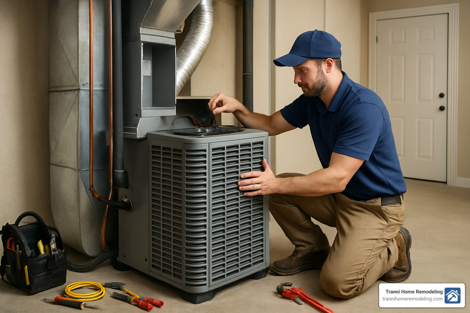 Your Guide to Finding Local Air Conditioner Installers 5 air conditioner installation in progress - air conditioner installer near me