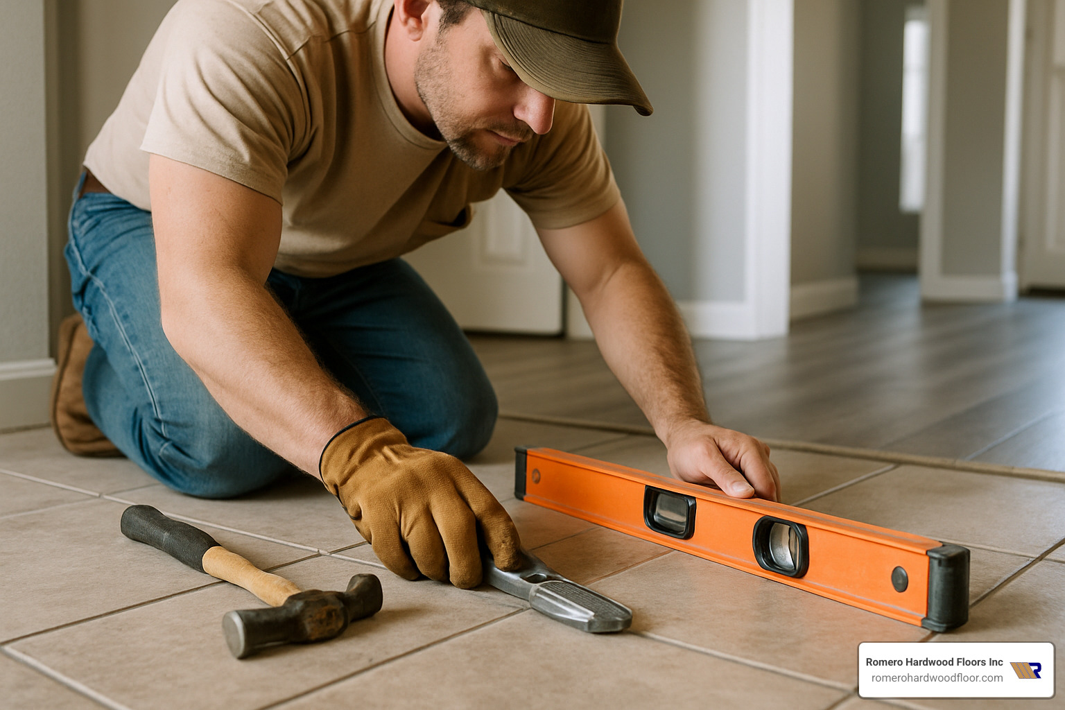 tile floor preparation for hardwood installation - can you install hardwood floors over tile