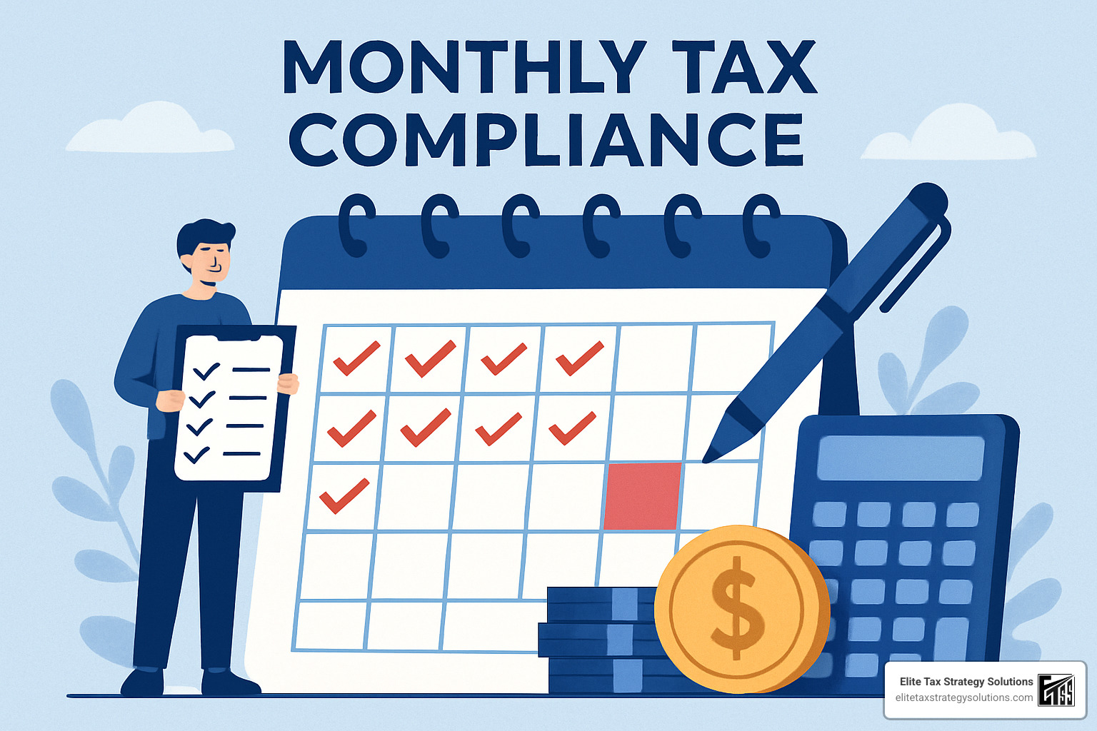tax compliance automation software dashboard - monthly tax compliance