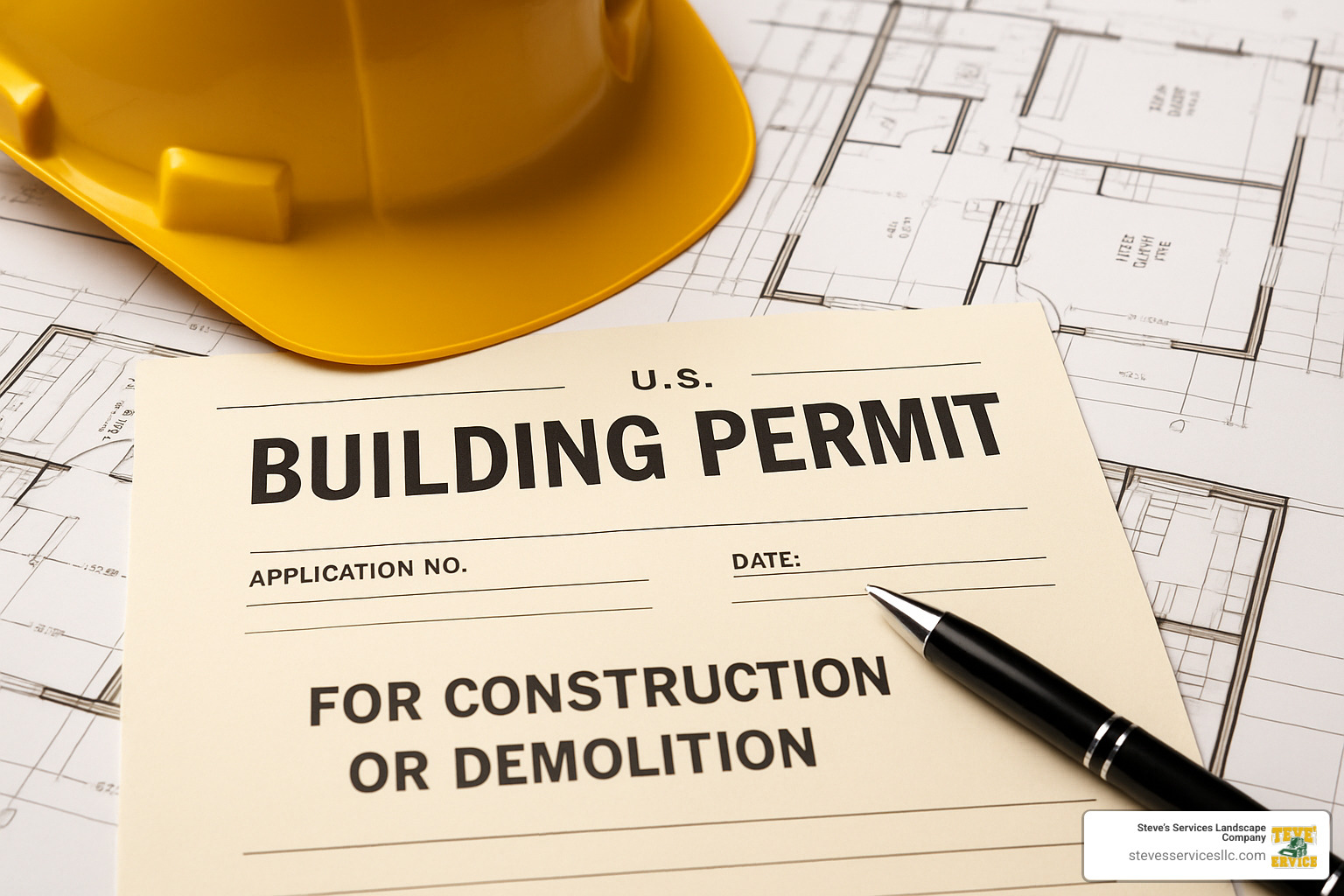 building permit and construction plans - Pool Demolition Services