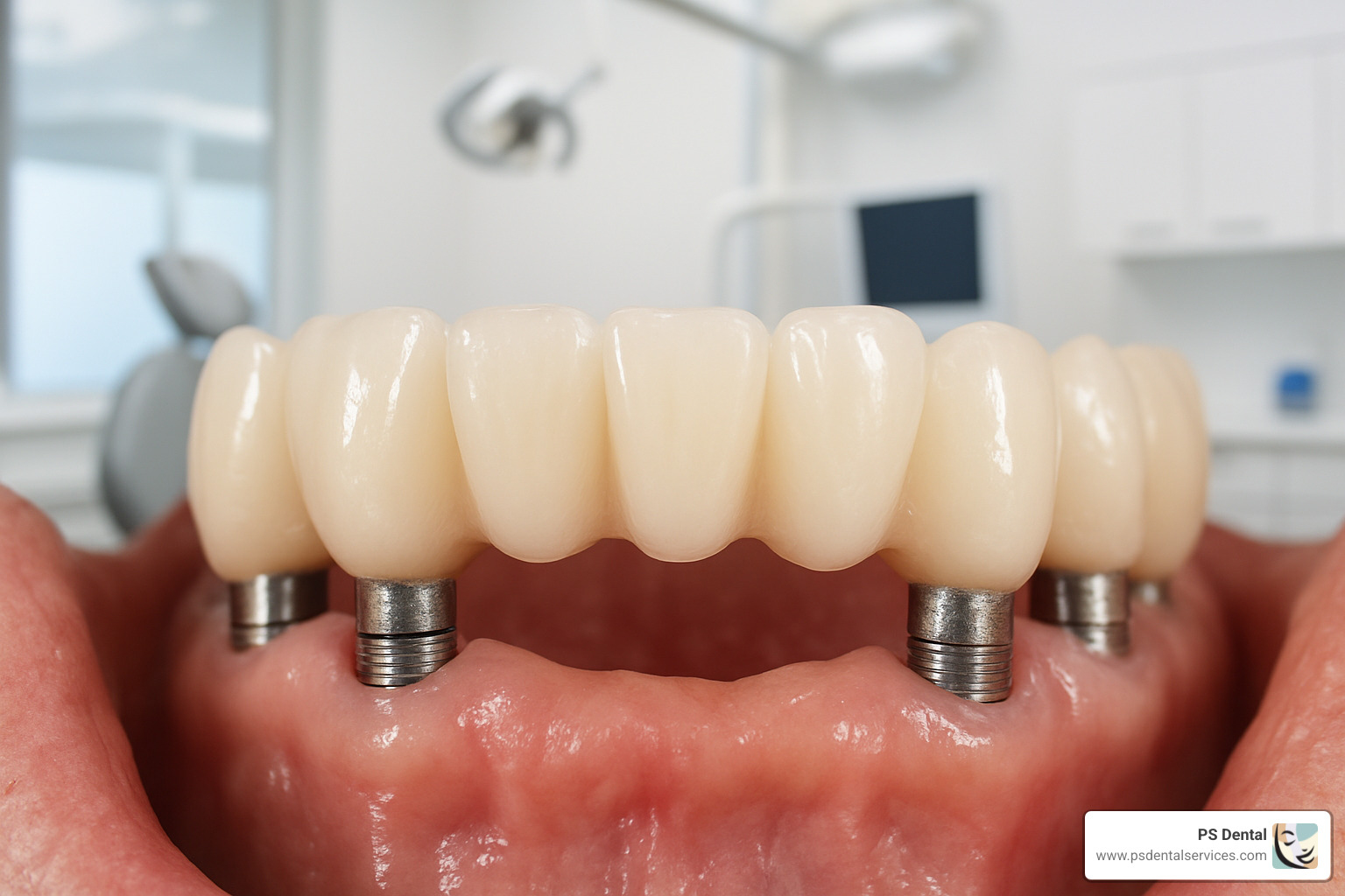 dental implant supported zirconia bridge - digital zirconia fixed bridge price