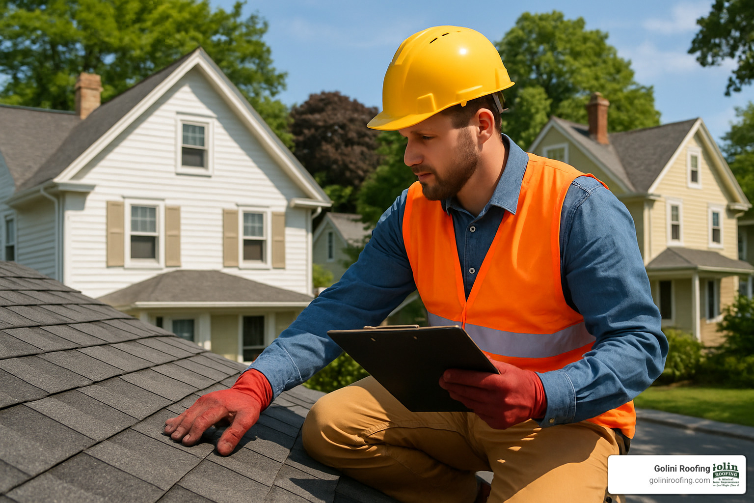 Roofing contractor inspection in Wakefield MA - Roofing services Wakefield MA