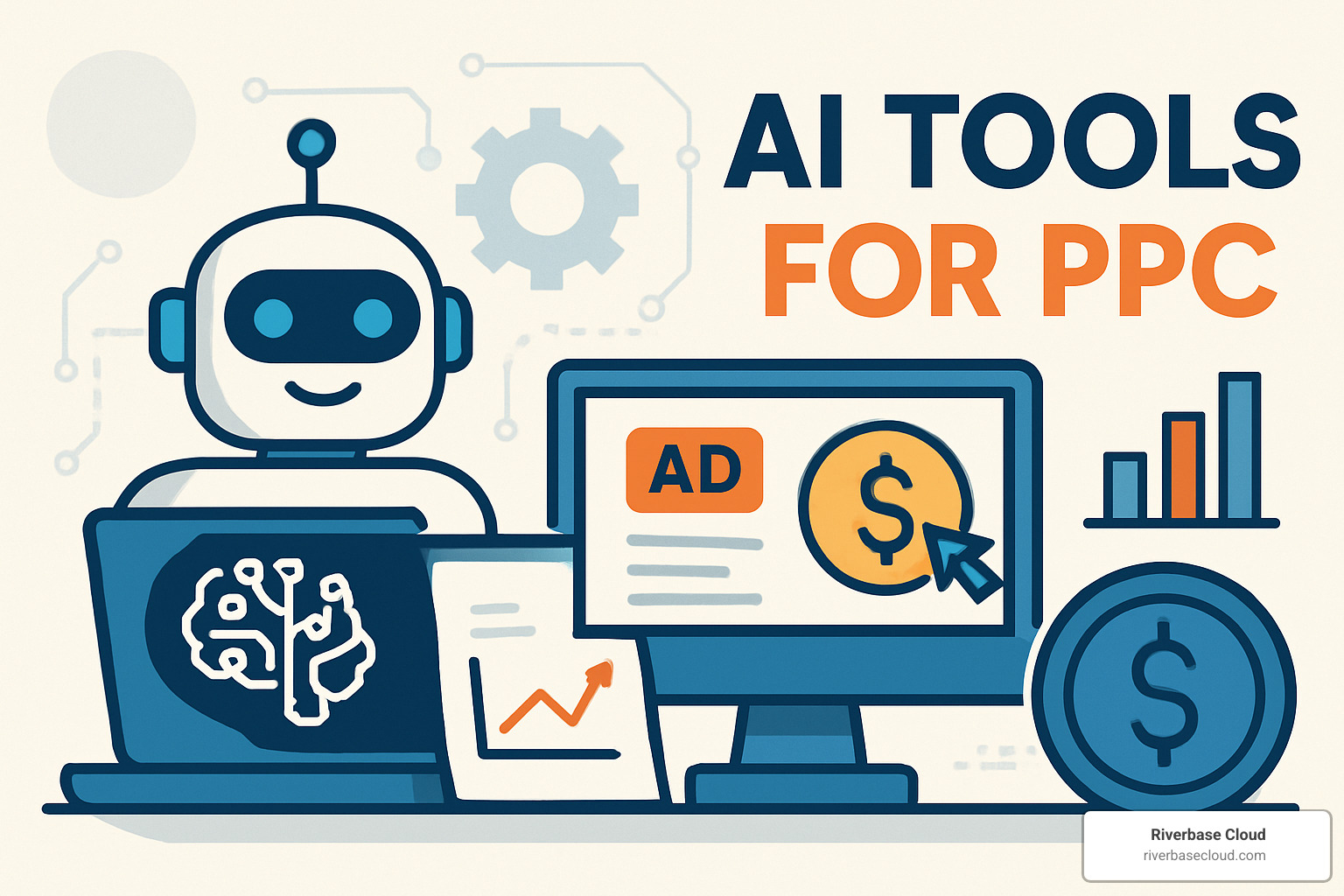 Dashboard showing AI PPC performance metrics - AI tools for PPC