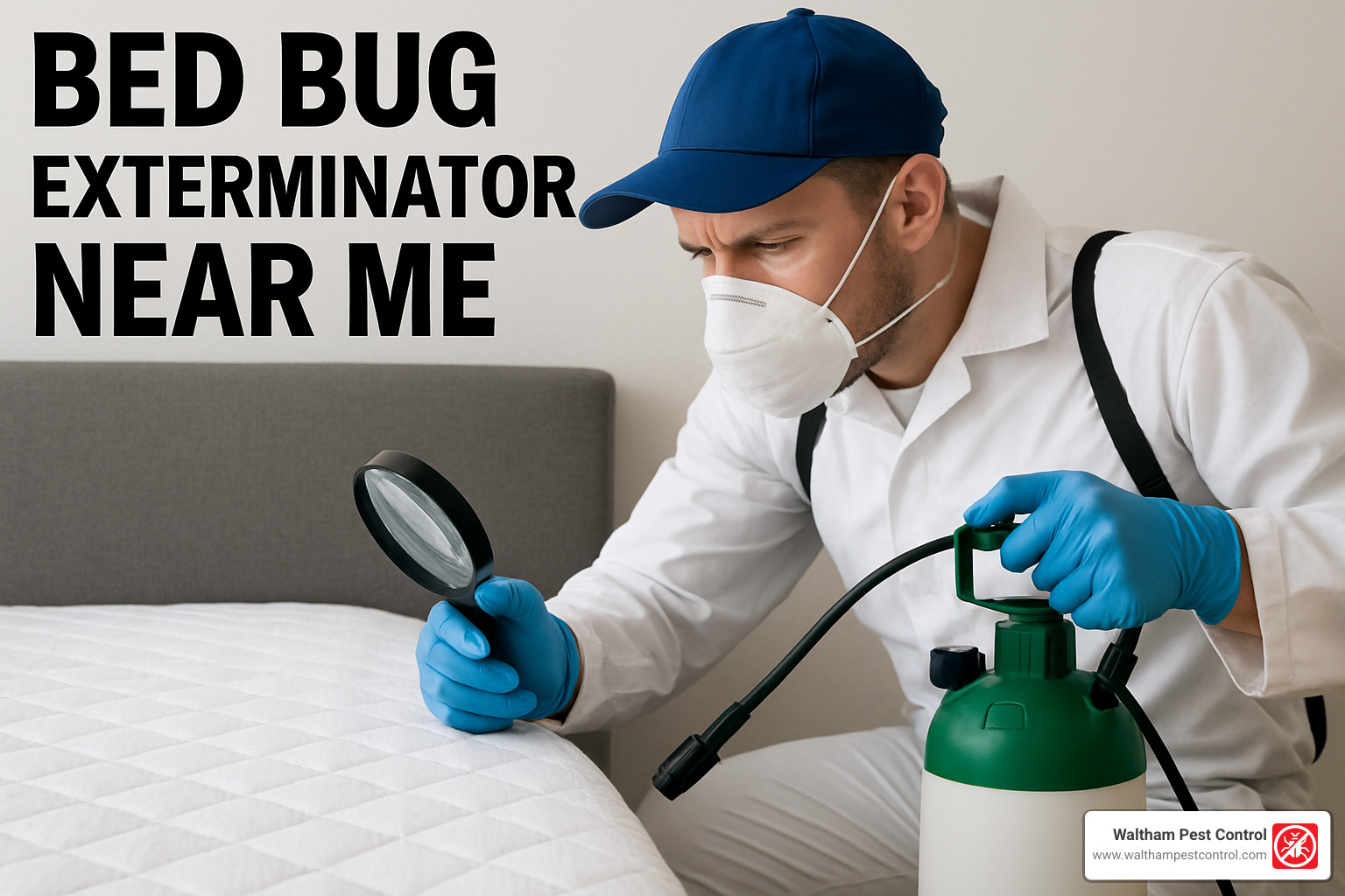 professional bed bug exterminator equipment - bed bug exterminator near me