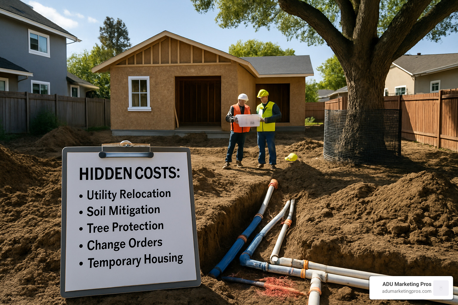 Hidden costs to consider when building an ADU - Bay Area ADU cost