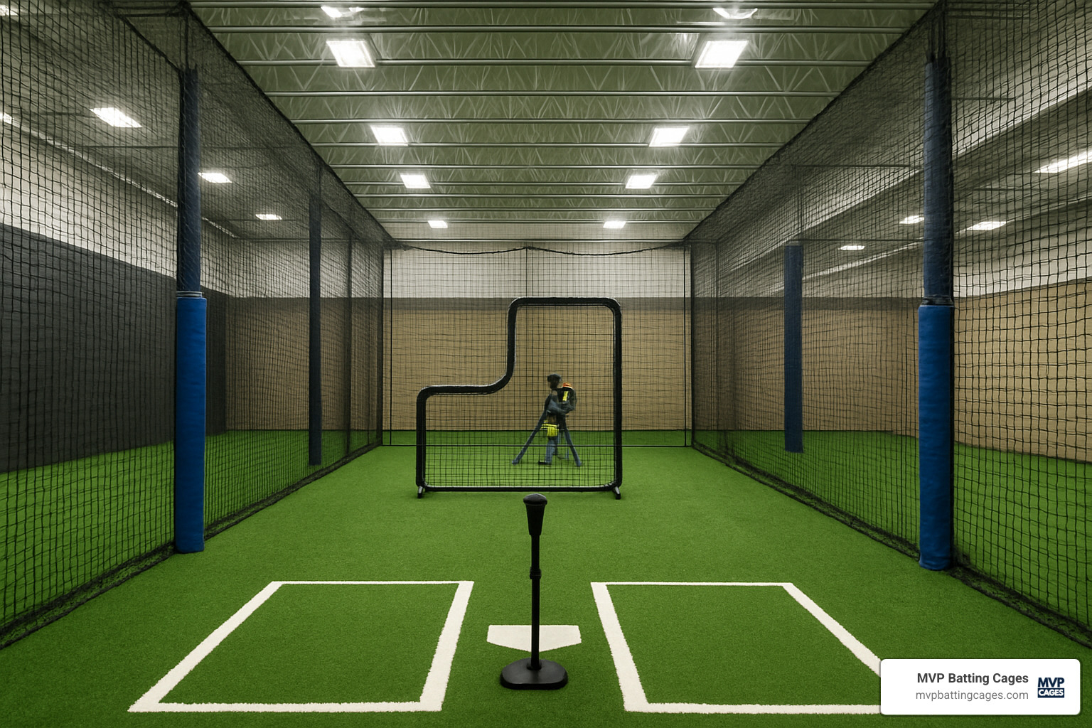Batting cage equipment and accessories - how to build indoor batting cages