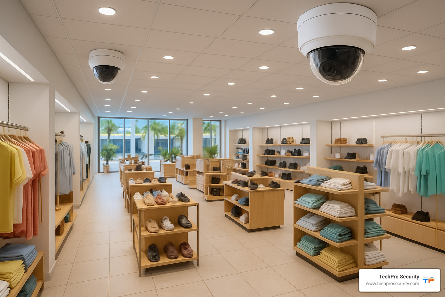 retail store security camera system - CCTV installation Miami