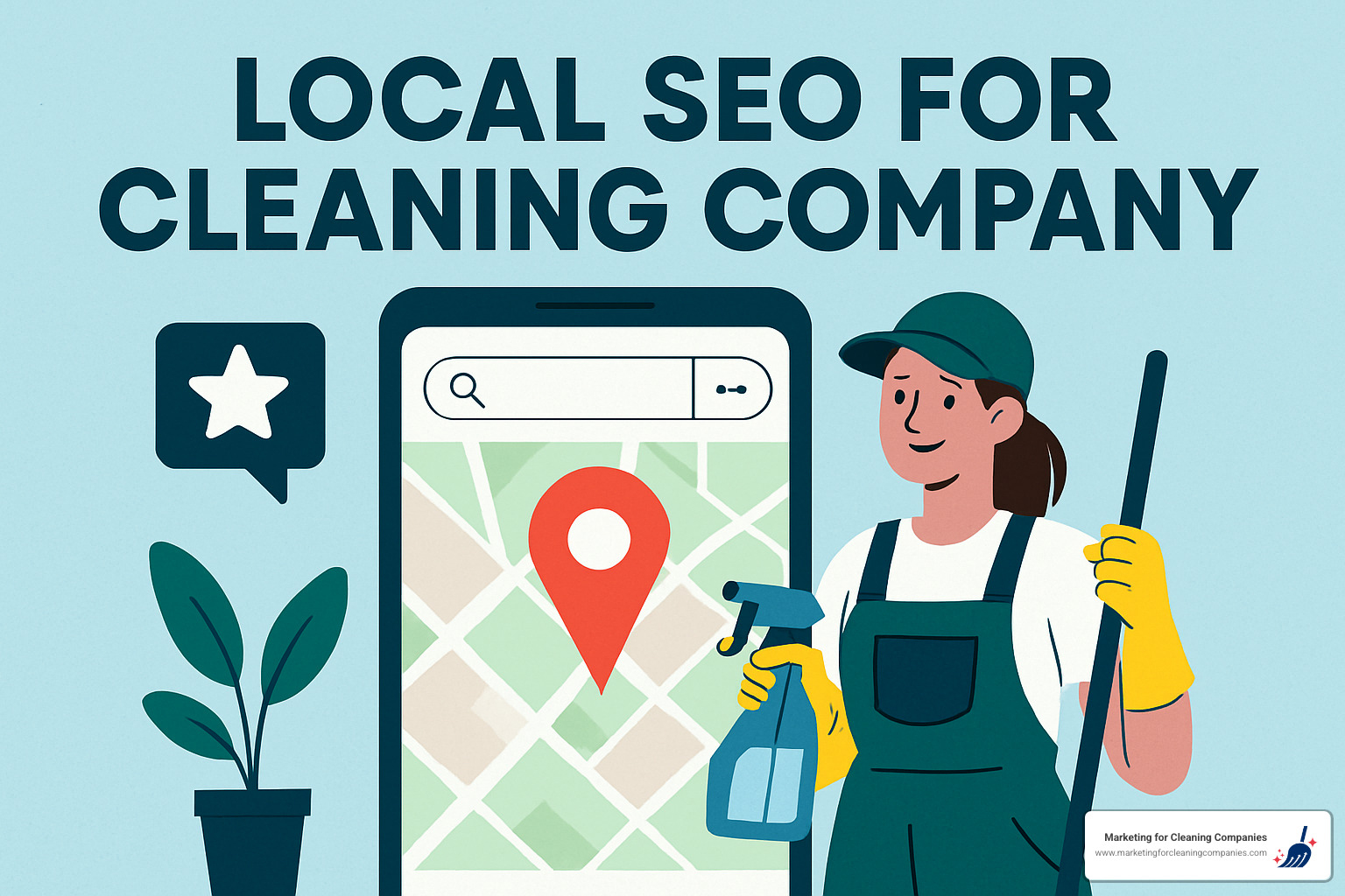 NAP consistency across devices showing the same business information on desktop, mobile and directories - local seo for cleaning company