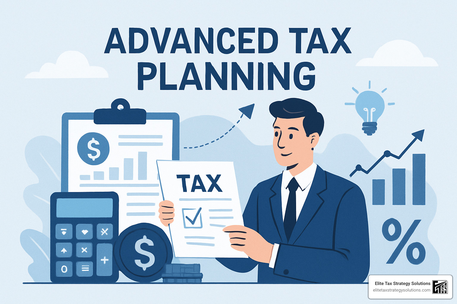 Tax planning software showing multiple scenario analysis - advanced tax planning