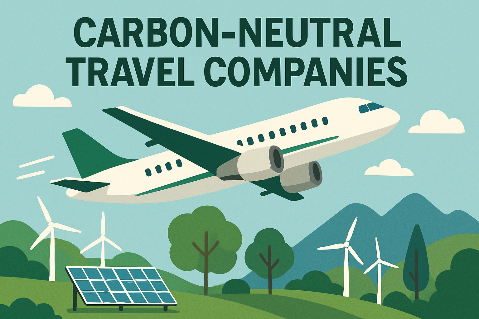 Interactive carbon calculator dashboard showing emissions by category - Carbon-neutral travel companies