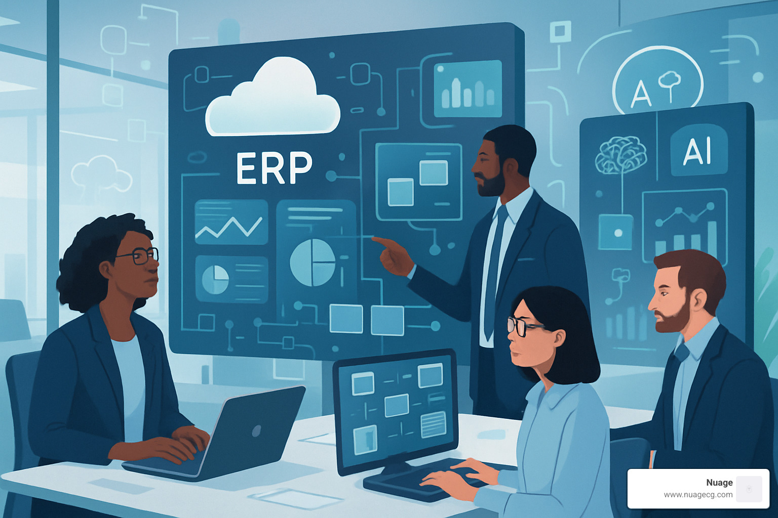 future of cloud erp systems - cloud erp system