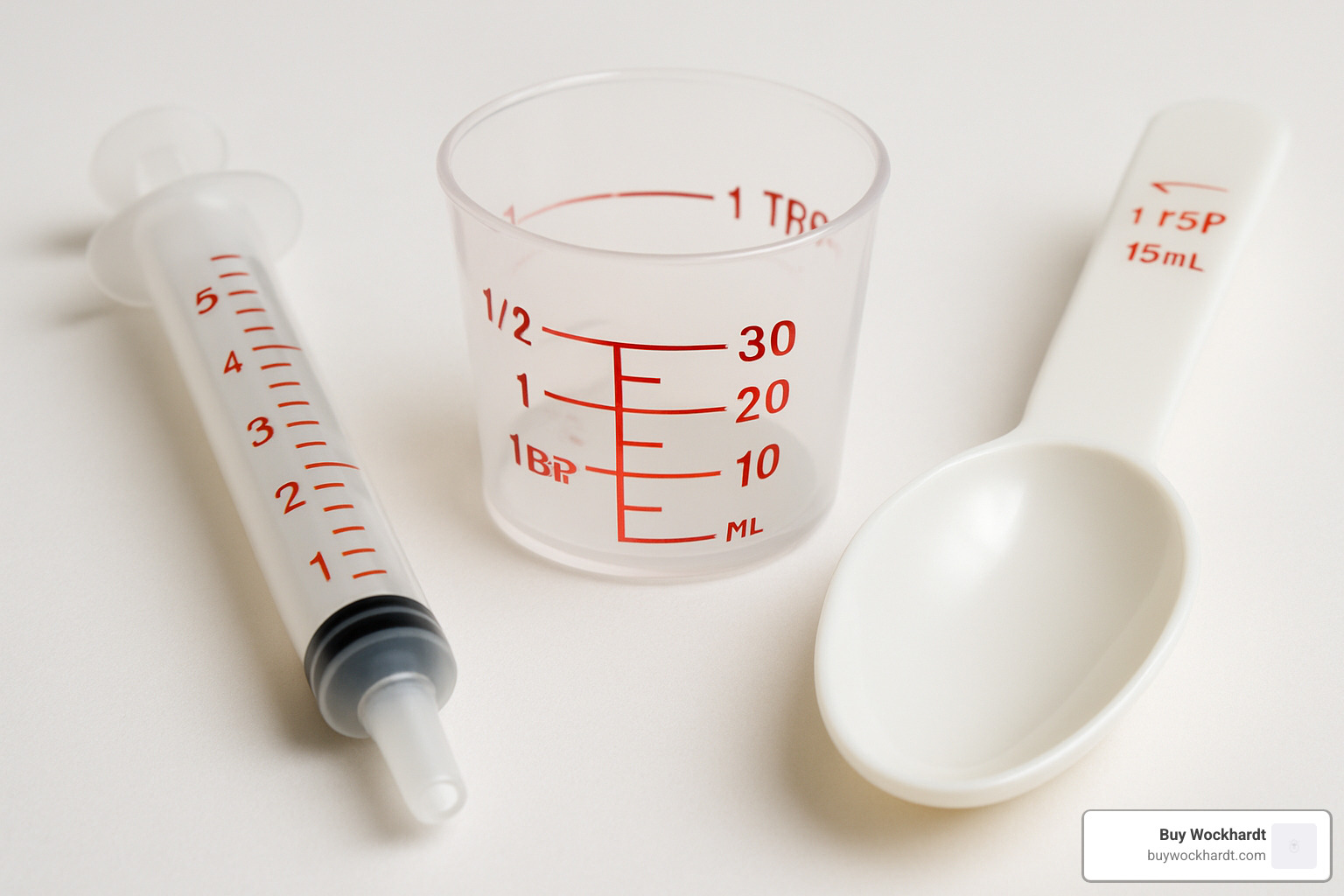 Proper medication measuring devices for liquid medication - stilpane syrup