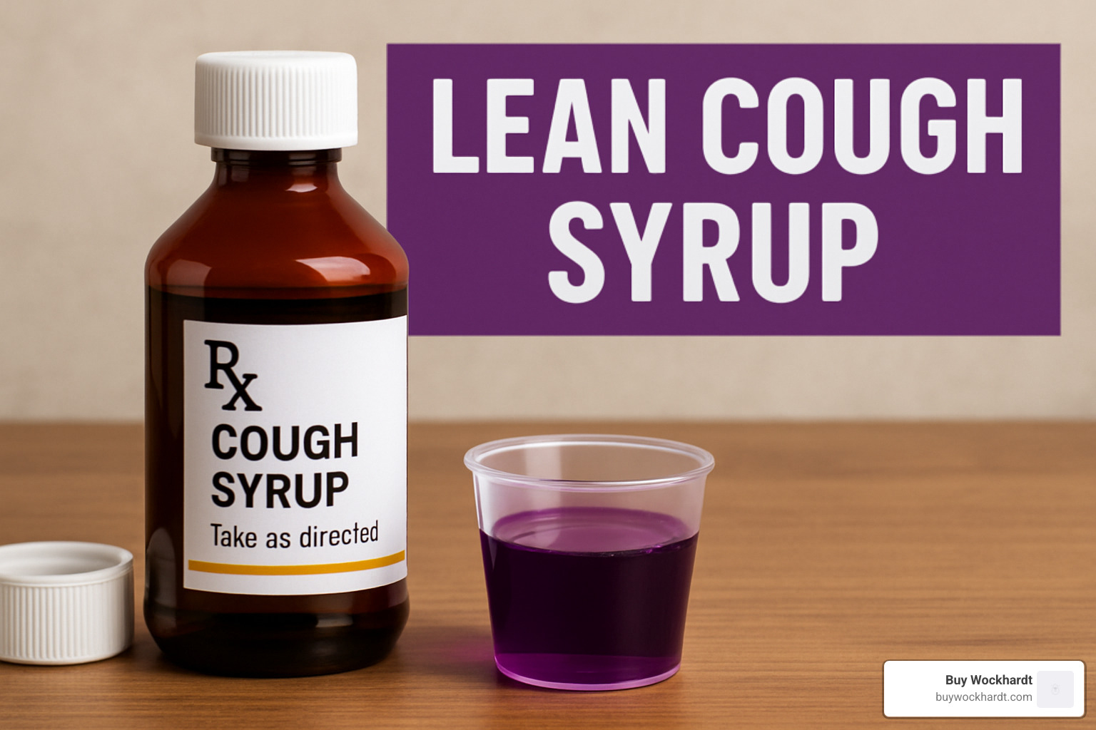 prescription bottle versus street bottle - lean cough syrup