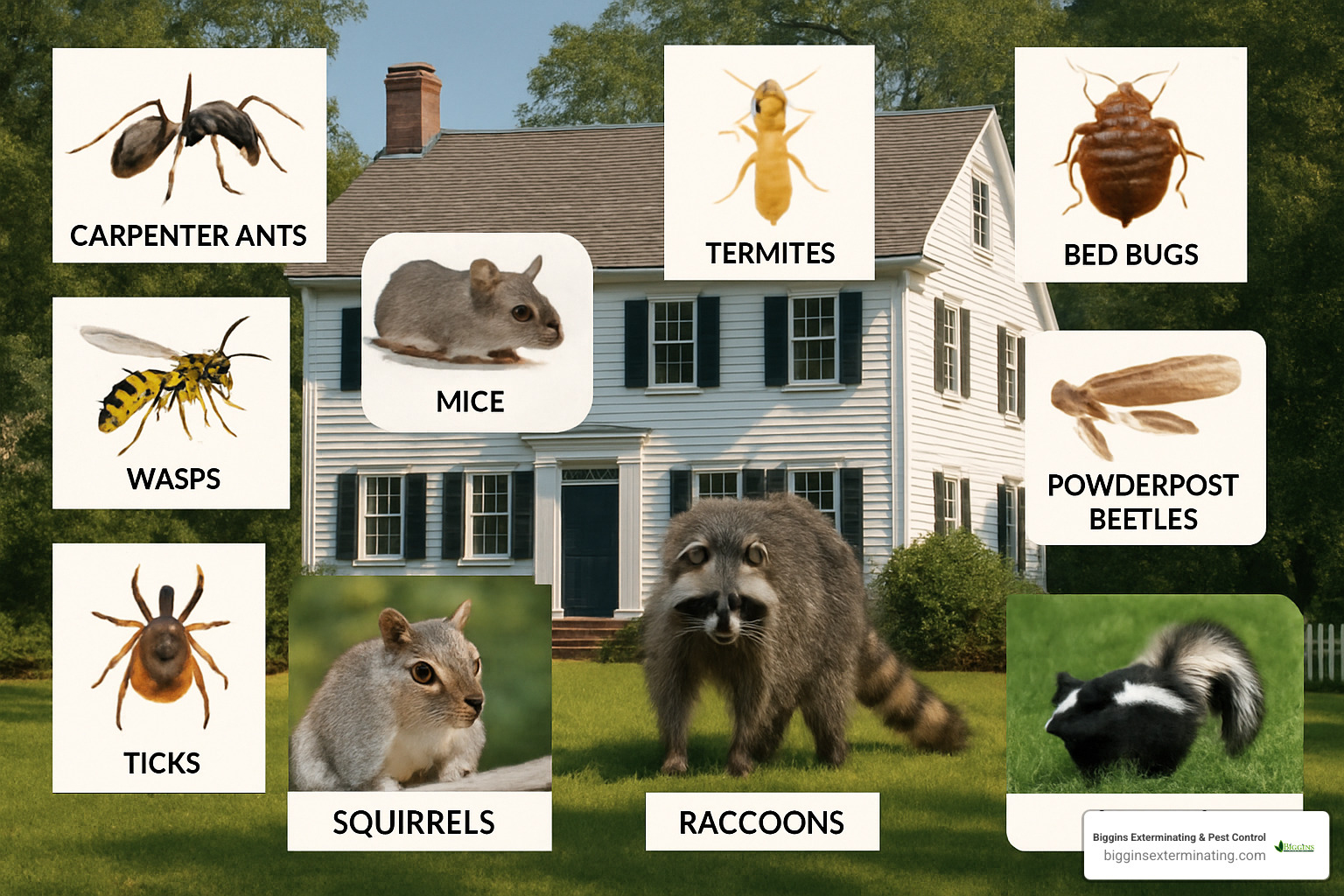 common pests in lexington ma - exterminator lexington ma