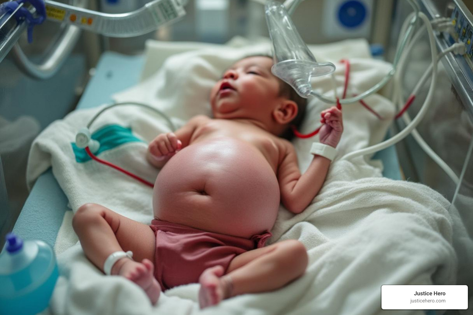 premature infant with visible abdominal distention - nec formula lawsuits