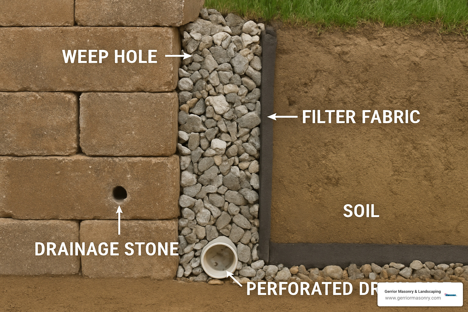 Retaining Wall Drain Pipe Installation: 7 Powerful Tips 2025
