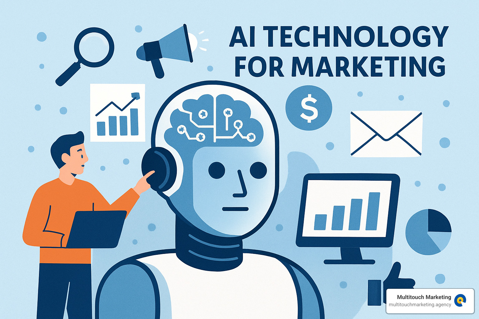 AI-powered personalized marketing homepage - AI technology for marketing
