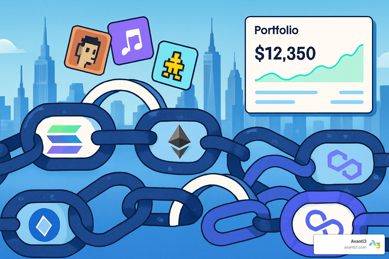 Multi-chain NFT management across different blockchains - NFT asset management
