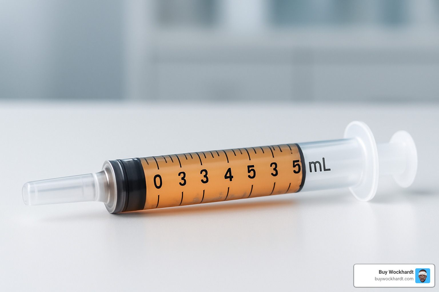Calibrated oral syringe for accurate medication dosing - tris promethazine