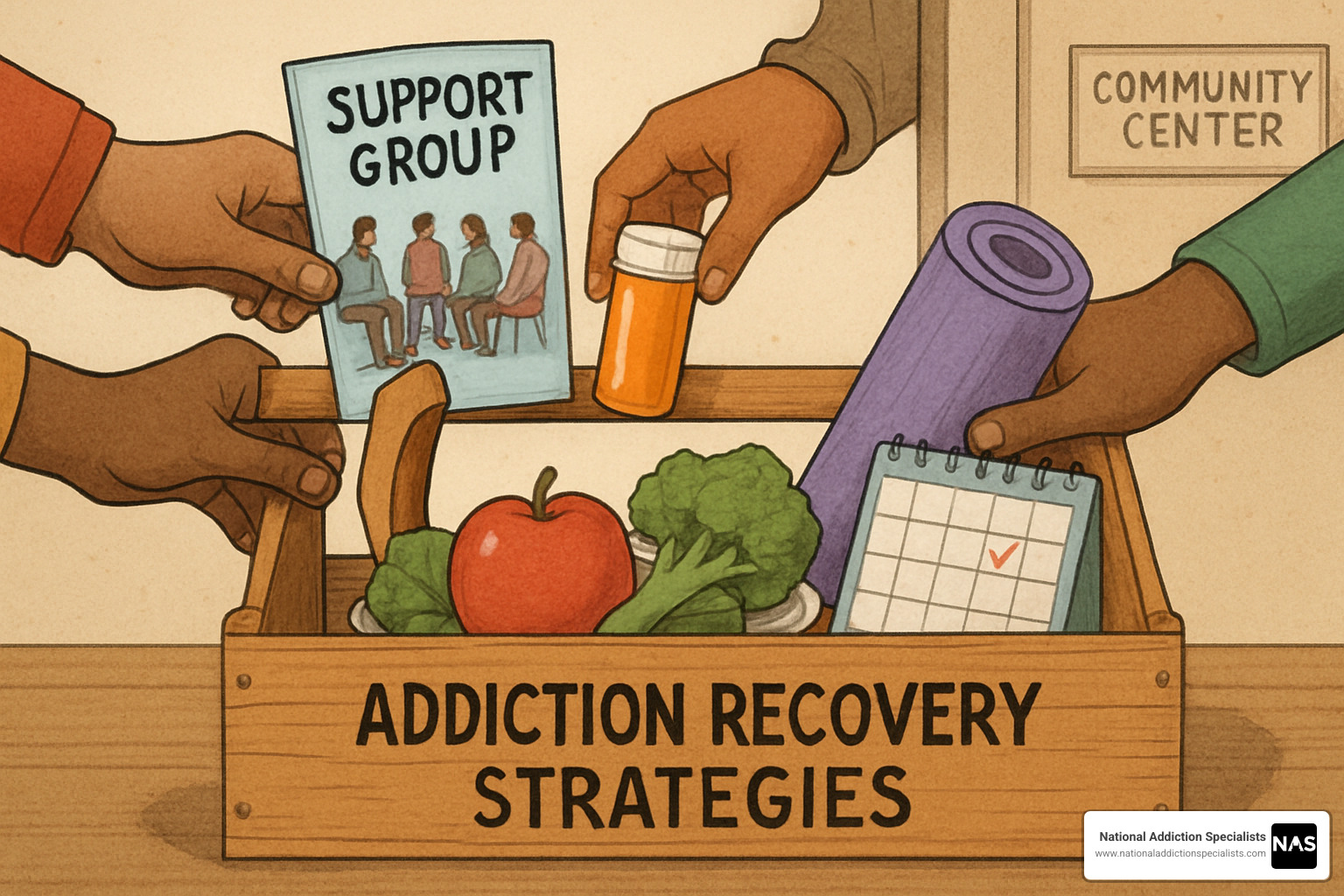 toolbox of addiction recovery strategies - addiction recovery strategies