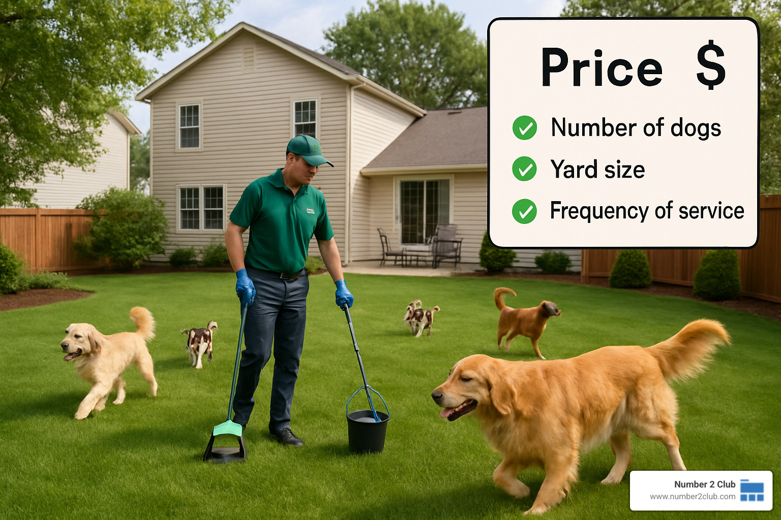 pricing factors for dog waste removal services - dog waste removal Goodyear
