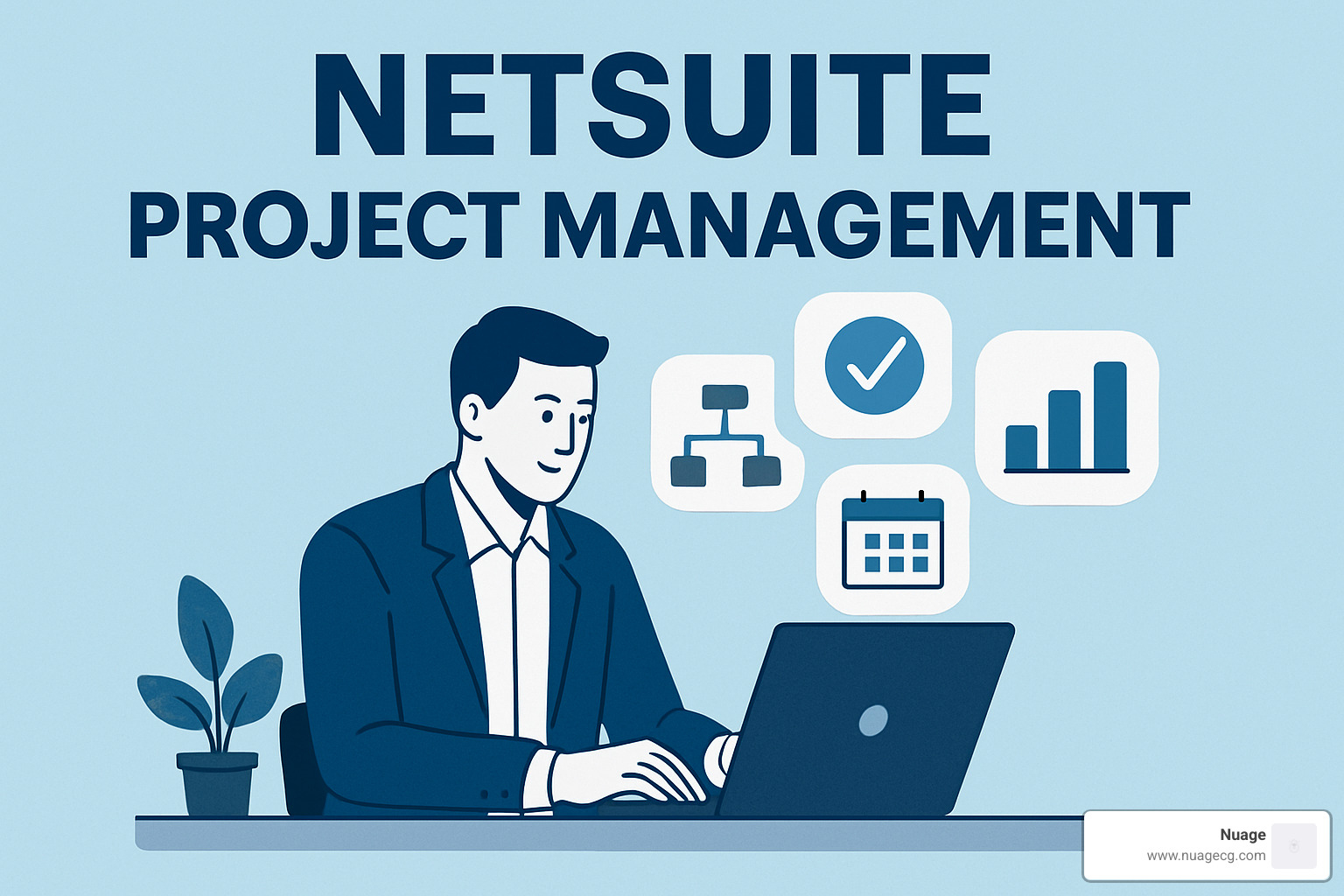 Implementation roadmap showing key phases and milestones - NetSuite project management