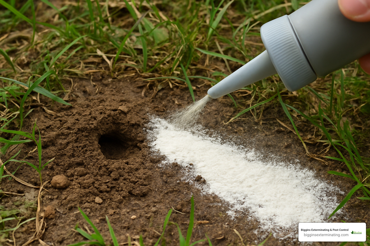 Natural deterrents like diatomaceous earth for cicada killer prevention - prevent cicada killer wasps