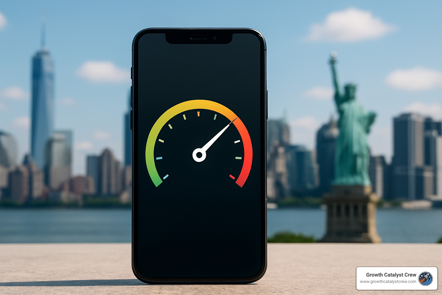Mobile speed gauge - improve local rankings