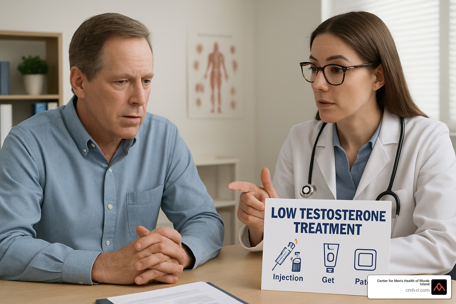 treatment methods for low testosterone - low testosterone symptoms in men