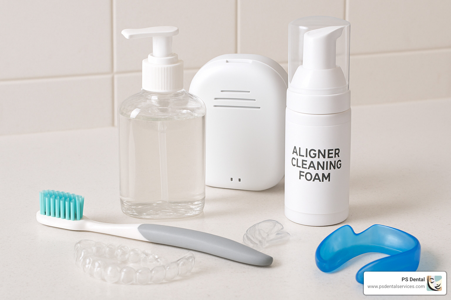Cleaning supplies for aligners and mouthguards - mouth guard for Invisalign