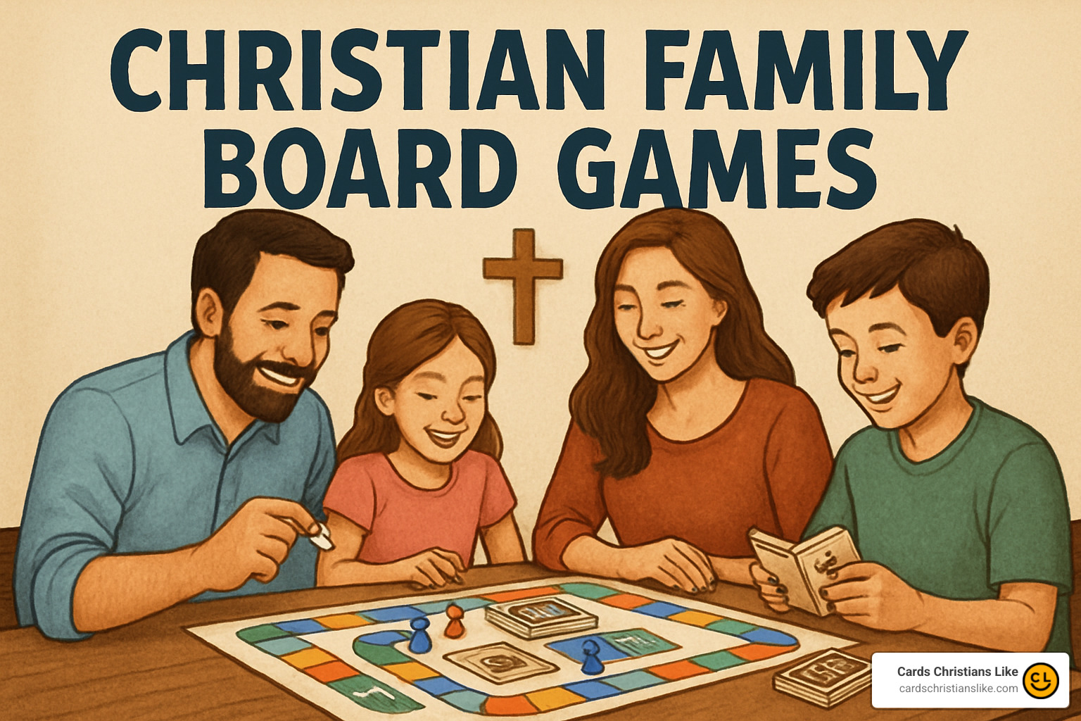 collection of christian family board games on shelves - christian family board games